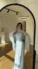 Spring Wine Red Stand Collar Long Sleeve Slim Fit Slit Long Dress Women Elegant Temperament Flowy Gown