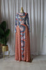 Women O-neck Long Sleeve Big Swing A-line Maxi Dress Spring Evening Sexy Parties Vacation Long Dresses Vestidos