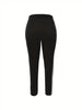 Plus Size 1XL-5XL Women Striped Leggings Pants Ladies Casual Slim Sports Pants Running Pants