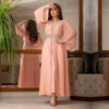 Abaya Diamonds Muslim Elegant Women Dresses Caftan Moroccan Dubai Kaftan Gown Evening Party Eid Long Maxi Dresses