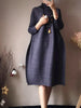 Pleated Classical Vintage Dress Turtleneck Loose High Aesthetic Designer Women Abayas Elegant Clothing