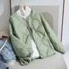 Autumn Winter Jacket Parkas Warm Quilted Lightweight Women Coat Cotton Padded Jacket Women's Clothing