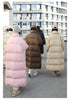 Women Down Coats Long Thick Warm Down Jackets Overcoat White Duck Down Loose Casual Jacket Autumn Winter