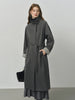 British Style Design Stand Collar Windbreaker Trench Jacket for Women Autumn Casual Chic Coats for Women
