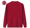 Autumn Winter Women Knitted Sweater Cardigan Jacket Print Long-Sleeve Warm Sweaters Coat Female Knit Top Mother Clothes