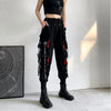 Pants Women Aesthetic Harem Pants Punk Pockets Joggers Harajuku Femme Hiphop Trousers Techwear Y2k Egirl Clothes