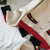Autumn Women Knit Cardigans Sweater And Skirts Sets Single Breasted Knitted Coats Bodycon Skirt Two Pieces Suits Outfits