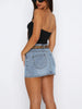 Womens Denim Short Skirts Jeans Straight High Waist Casual Sexy Girls Slim Mini Lovely Basic Vintage Students Streetwears
