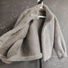 Eco-friendly Mink Fur Windproof Stand Collar Faux Mink Coat For Women Warm Winter Thick Jackets With Pockets 2DB5167