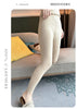 100% Cashmere Knitted Leggings Women High Waist Casual Wool Korean Trousers Solid Thicken Elasticity Ankle-Length Pants