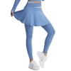 Women's Sports Pants Outdoor Yoga Culottes Tennis Gym Training Running Trousers Dance Fitness Leggings Pleated Skirt S M L XL