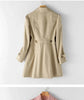 Spring Autumn Casual Windbreaker Version of The Long Windbreaker Top Korean Ladies Coats Jackets Women Trench Clothing