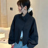 Women's Short Jacket Spring Autumn Korean Version Stand-up Collar Ladies Coat Loose Casual Female Overcoat