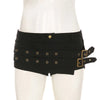 Punk Style Metal Buckle Ultrashort Pants Mall Goth Low Waist Skinny Shorts Cyber Y2K Streetwear Women Alt Pants