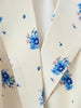 Women Blazer Lace-up Blazer for Women Printed Lapels Ladies Blazer Top Elegance Chic Women Coat