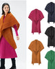 Fold Spring Niche Design Sense Ladies Wear Cardigan Vest Coat Long Shawl
