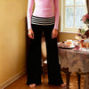 Preppy Girl Coquette Low Waist Loose Fit Trousers Women Striped Folds Over Wide Leg Pants Female Lounge Yoga Home Sweatpants