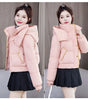 Winter Korean Hooded Bread Jacket Women Parkas Casual Thicke Warm Down Cotton Padded Short Jacket Female Outerwear