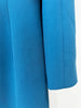 High Street Designer Party Vestido Women's Slit Sleeve Diamonds Beaded Maxi Long Dress