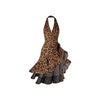 Adult Latin Dance Dress Clothes Leopard Dress for Women Sexy Rumba Cha Cha Tango Dance Skirt Performance Practice Dancewear