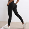 Women Fitness Lenggings With Side Pockets Female Full Length Leggings Running Pants Comfortable High Waist Yoga Pants