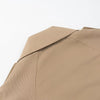 Brown Trench Coat Woman Long Sleeve Urban Solid Cropped Women's Trench Coat Casual Classic Jackets Outerwears