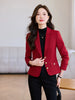 Elegant Women Blazers Solid Button Long Sleeved Casual Comfortable Suits Jacket Office Lady Coat Spring Autumn Outerwear