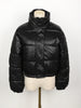 Winter Parka Coat Women's Jacket Thick Warm Women Black PU Leather Coats Women Elegant Zipper Faux Leather Jackets Tops
