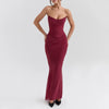 Elegant 2 Pieces Dress Set with Scarf Women Matching Sets Sexy Cropped Top and Long Dress Set Casual Dress