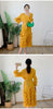 Spring Solid Pleated Dress Ruffle Edge V-Neck Long Sleeved with Belt Dresses Elegant Women's Clothing 6RG72391