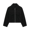 Women's Winter Tweed Jacket Women Coat Autumn Suede Demi-season Fleece Jackets for Women Zipper Coats Outerwear