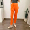 Straight Pleated Pants For Women High Elastic Waist Casual Loose Trousers Female Spring Clothing 2DA1022