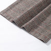 Houndstooth Blazer Set Women Lapel Collar Full Sleeve Coats Loose Long Trouser Lady Vintage Two Piece Outfit