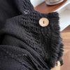 Autumn Winter Women Knitted Cape Shawl Wrap Cloak Ethnic Hooded Poncho Hoody Jumper Sweater Tassels Echarpe Blanket