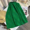 Casual Women's Blazer for Spring Double-Breasted Purple Blazers Jacket Woman with Design Flair Suit Outwear
