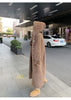 Winter Thick Women's Long Imitation Mink Plush Cardigan With Integrated Fur Eco-Friendly Hooded Fur Coat Solid Color
