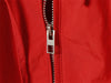 Women's Jacket Autumn Red Long-Sleeve Drawstring Decorative Festive Hoodie Zipper Cardigan Casual Versatile