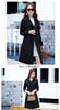 Purple Windbreaker Women Mid-Long Trench Coat Spring Korean Slim Waist British Casual Autumn Coat With Belt Outwear Top