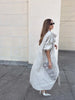 Women Solid Casual Long Trench Coat Lapel Collar Single Breasted Batwing Sleeve Windbreaker Oversized Outerwear