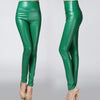Autumn Women Velvet PU Leather Pants Elastic Stretch Faux Skinny Leather Pencil Pants Y2K Female Sexy Lady Trousers
