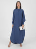 Abaya Dress Muslim Robe Abaya Ramadan Ladies Long Sleeve Islamic Dress Middle East Abayas Women Clothing Without Hijab