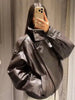 Stand Collar Leather Bomber Jacket For Women Spring Autumn Pockets Motorcycle Jacket Street Y2K Lady Bike Outerwear