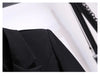 Women Spring Women Clothing Suit Skirt Jacket Belt Waist Slim Suit Women Blazer Long Coat Black Blazers