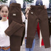 Loose 5XL Embroidered letter Women Pants Spring Autumn Casual Pants Women's Versatile Straight Harun Pants