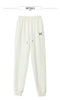 Tapered Sweatpants Winter Versatile Thicken Warm Women's Pants Butterfly Embroidery Fit Casual Trousers 12544153