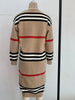 Print Long Cardigan For Women Autumn Winter Clothes Knit Loose Outerwear Soft Sweater Coat Streetwear Cover Up