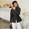 Embroidery Napoleon Short Jacket Women Single Breasted Long Sleeve Coat Spring Female Street Contrast Outerwear