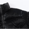 Women Hooded Thicken Warm Cotton Jacket Zipper Glossy Snow Winter Loose Female Coat Lace Up Casual Down Puffer Outwear