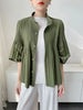 Spring Women's Short Trench Coat Stand Collar Loose Casual Loose Single Breasted Lantern Sleeve Jacket 2DB6686