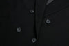 Women Blazer Double Breasted Notched Suit Jacket Autumn Vintage Casual Women's Clothing Streetwear